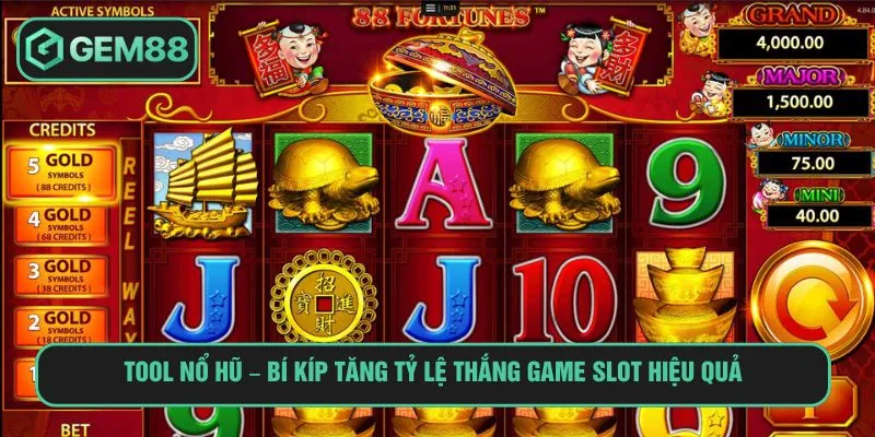 Tool Nổ Hũ – Bí Kíp Tăng Tỷ Lệ Thắng Game Slot Hiệu Quả Tool Nổ Hũ