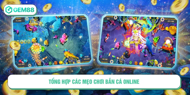 Nhiều mẹo chơi bắn cá online tại Gem88 cần nắm rõ